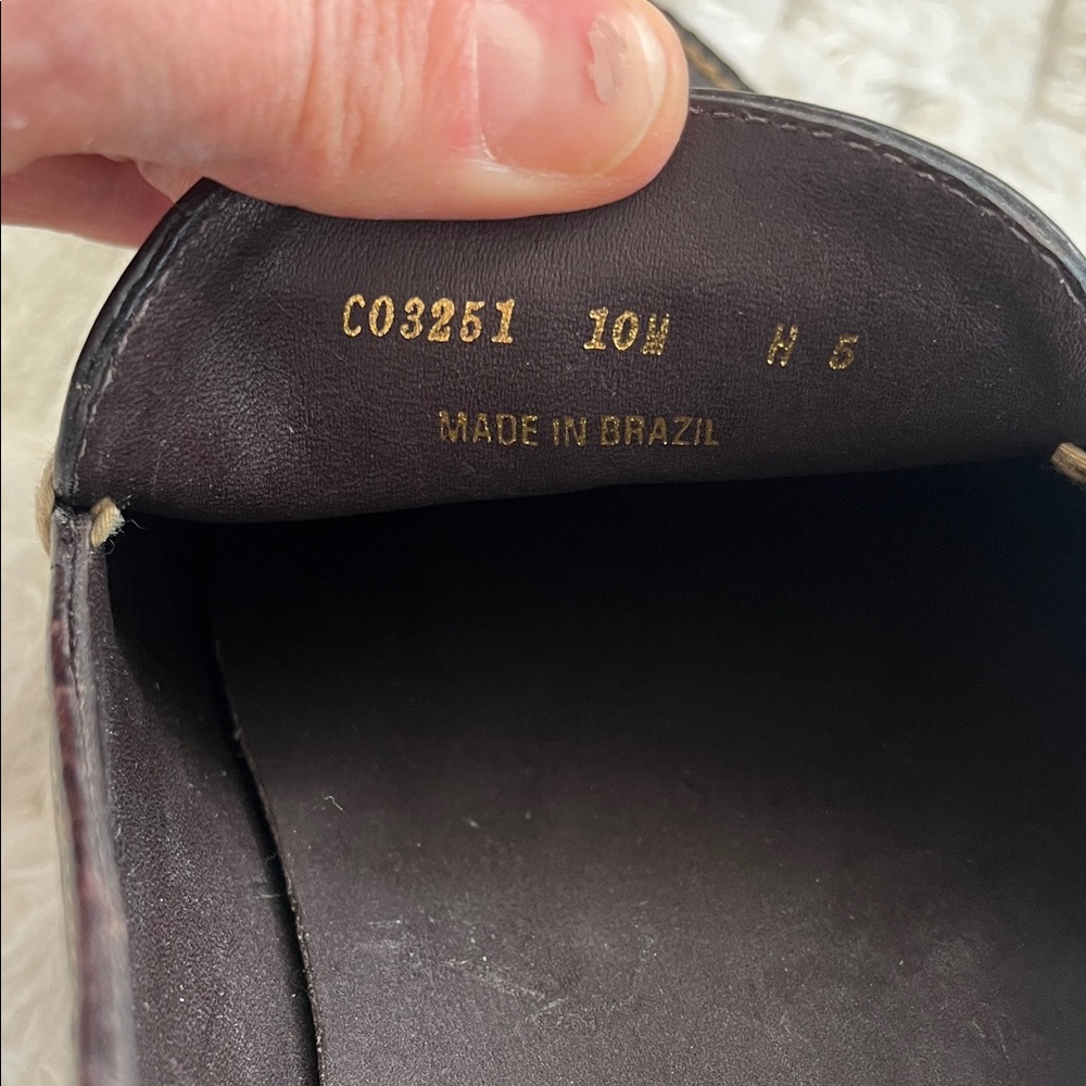 Cole Haan Men's Dark Brown Leather Loafers- New - Picture 9 of 9